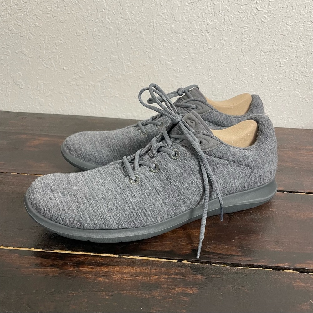 Merinos Men’s Australian Lace Up Sneakers Size 13 in Gray